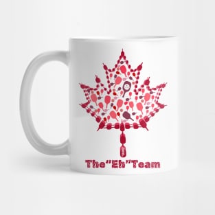 Canadian Pickleballer  -   The "Eh" team, Maple Leaf Mug